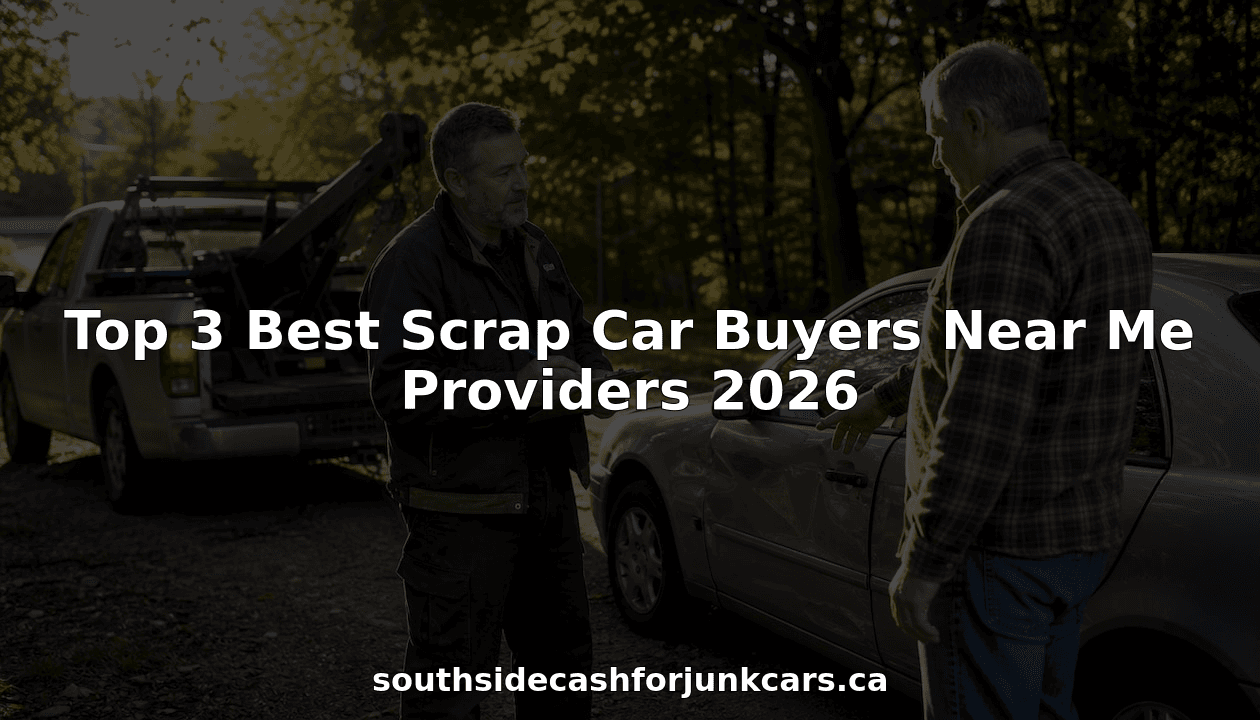 Top 3 Best Scrap Car Buyers Near Me Providers 2026