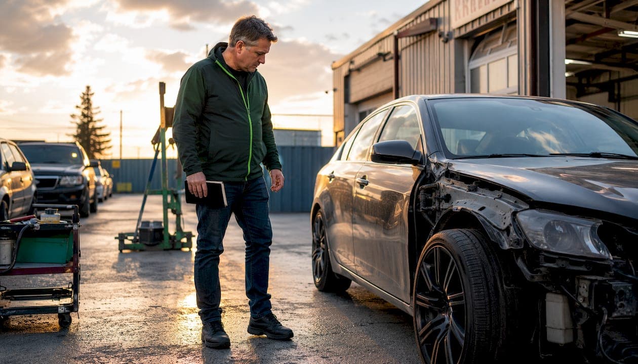 What to Do With a Damaged Car in Calgary