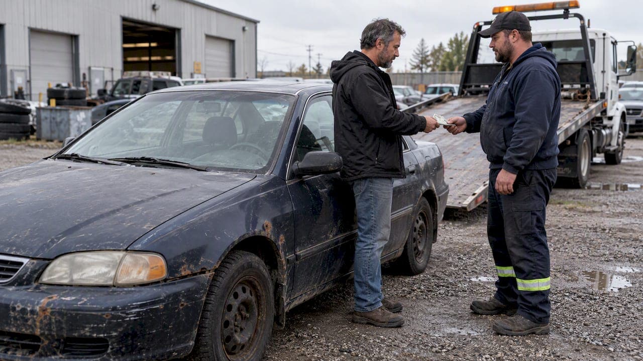 Get Paid, Not Towed: Calgary Junk Cars Usually Bring $100–$700