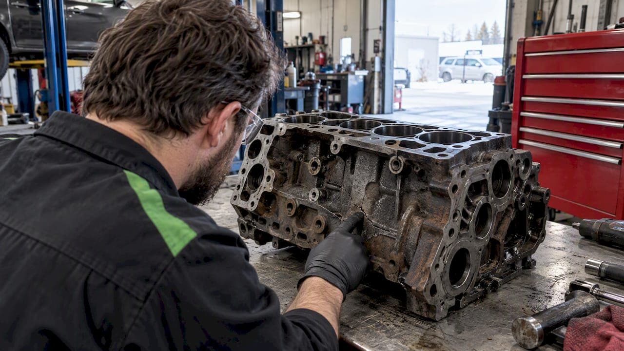 Avoid a $600–$1,500 Mistake: Diagnose a Cracked Engine Block in Calgary